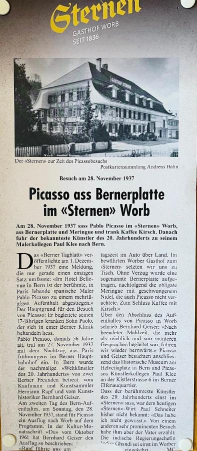Hotel Sternen Worb Buitenkant foto